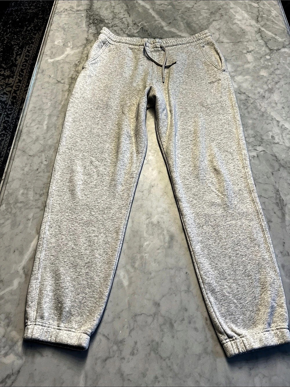 Hollister Relaxed Jogger Light Heather Gray Jogger Pants Size Medium Tall